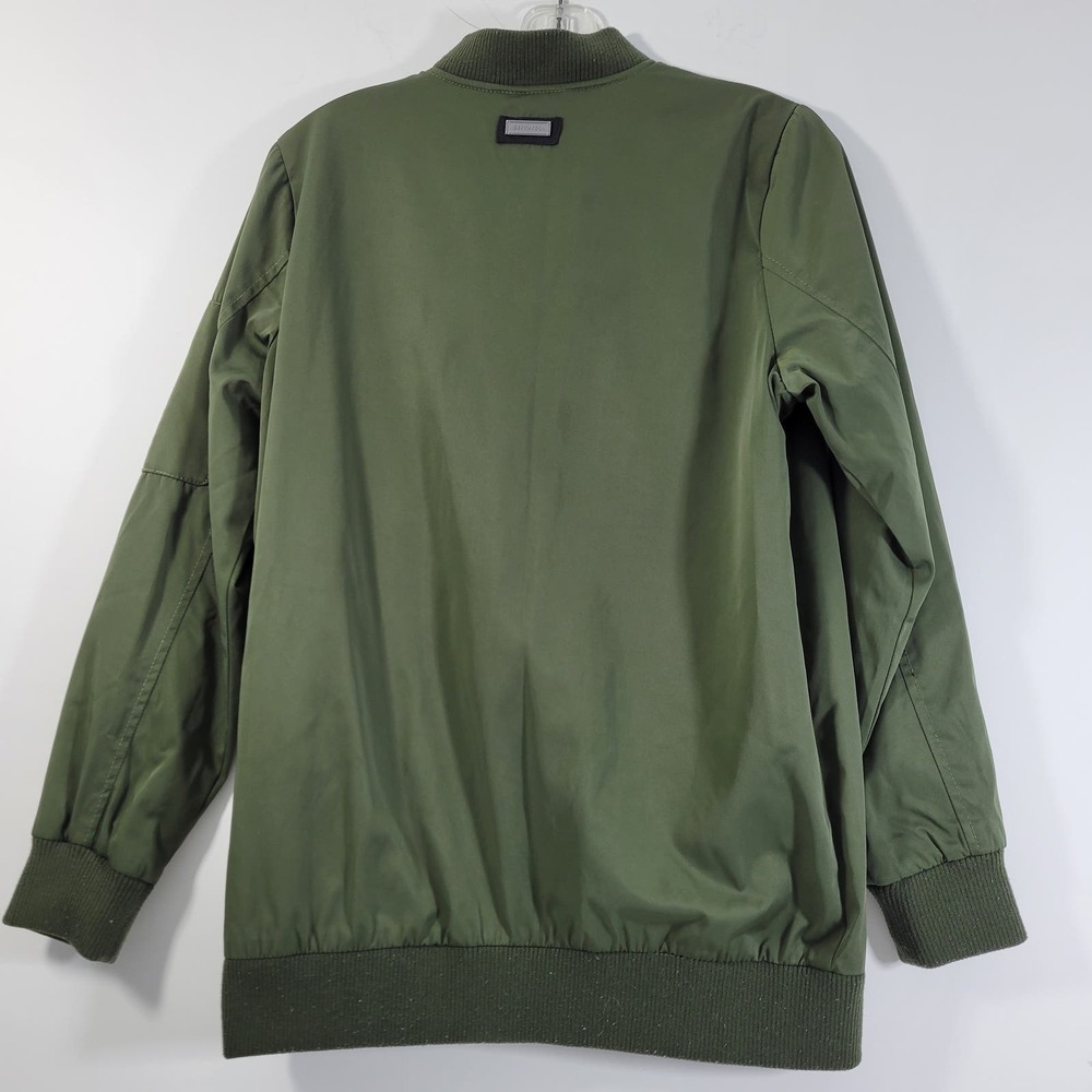 Bernardo Men's Olive Green Bomber Jacket Size S 10522-0488 - Picture 8 of 10